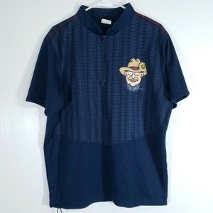 Frisco RoughRiders Men’s Medium Wind Shirt Pullover Polyester MiLB Texas Rangers